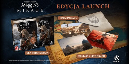 Zawartość Assassin’s Creed Mirage Launch Edition