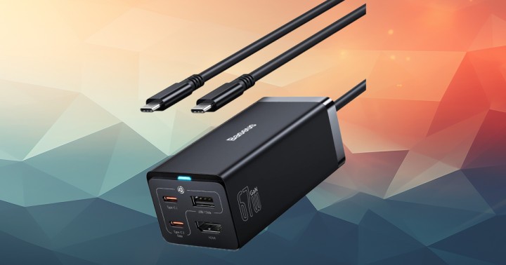 Promocja na Baseus USB-C GaN 67W