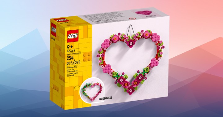 Promocja na LEGO Ozdoba w kształcie serca