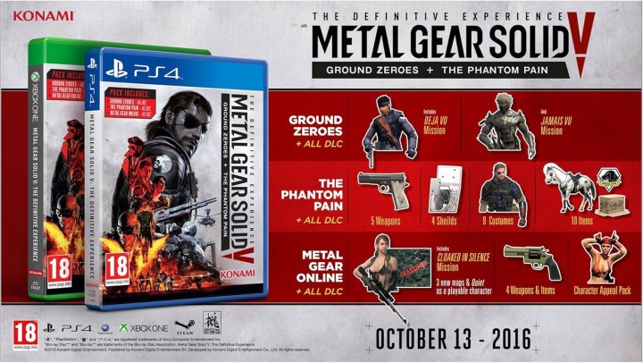 Promocja na Metal Gear Solid V The Definitive Edition