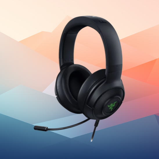 Słuchawki gamingowe Razer Kraken V3 X nauszne za 99,99 zł w Media Expert