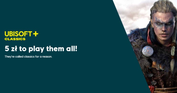 Promocja na Ubisoft+ Classics