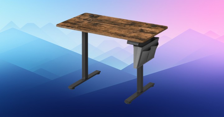 Biurko SONGMICS (60 x 110 cm) z elektryczną regulacją