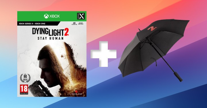 Pudełkowe Dying Light 2 na konsole Xbox + kolekcjonerska parasolka