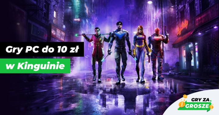 Polecane gry Steam do 10 zł z Kinguinie. Gotham Knights