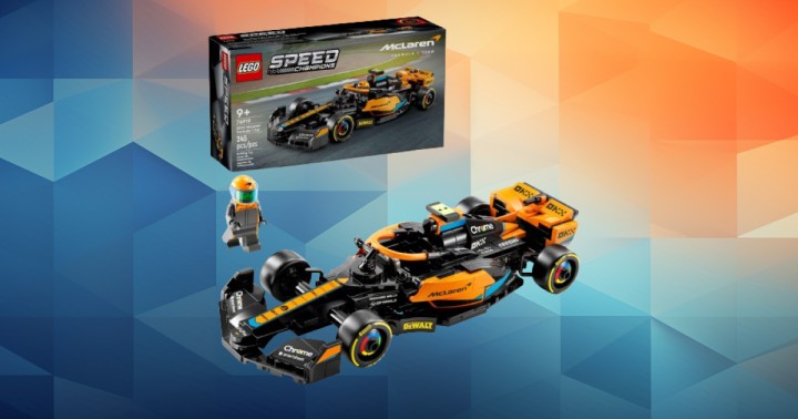 LEGO Speed Champions - Samochód wyścigowy McLaren Formula 1 2023