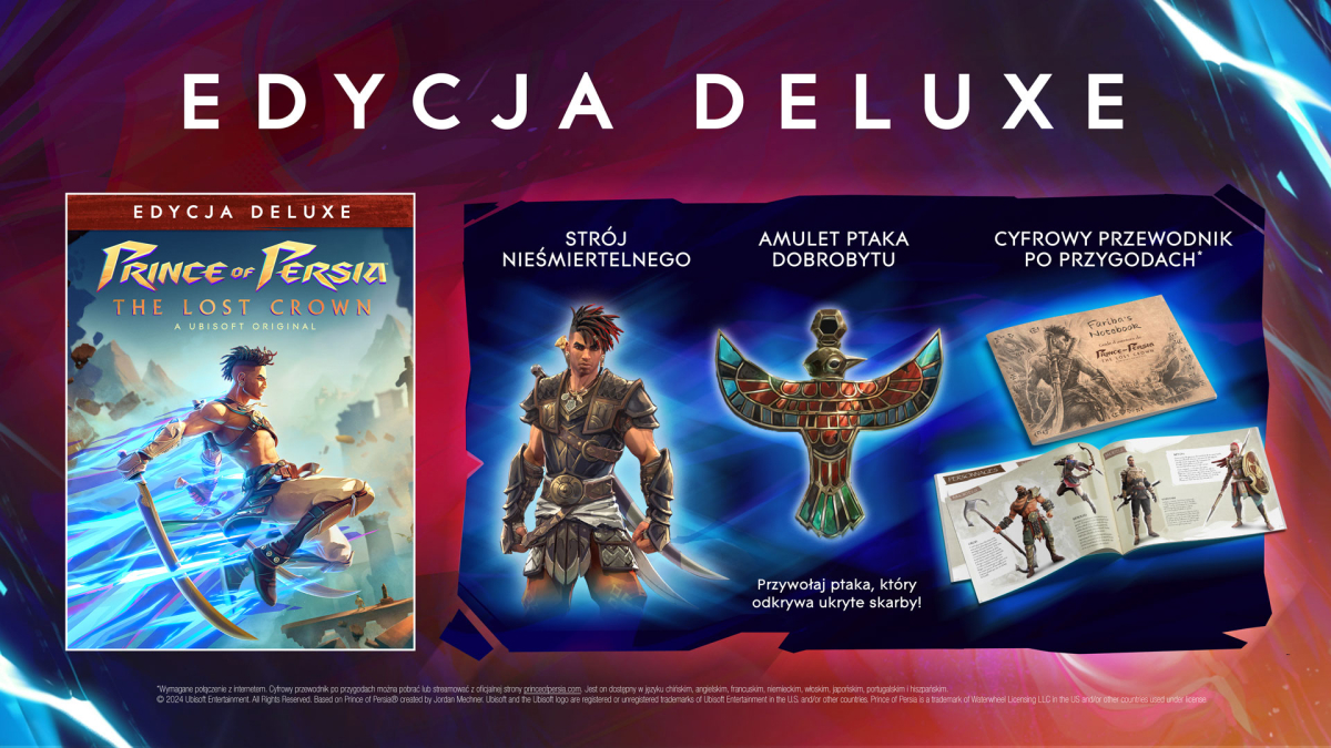 Prince of Persia The Lost Crown Deluxe Edition na Xbox One, Xbox Series X|S za 42,46 zł w Instant Gaming