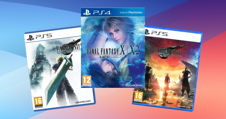 Promocja na gry z serii Final Fantasy w Perfect Blue. Pudełka na PS4 i PS5 już od 49,99 zł