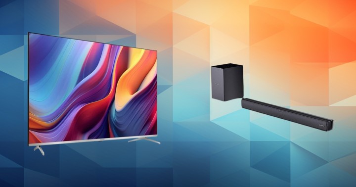 Telewizor Sharp 55" QLED 4K + soundbar Sharp HT-SBW182