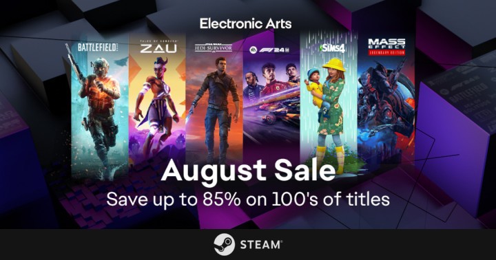 Wyprzedaż EA August Sale 2024 oraz Oferta Śródtygodniowa na Steam. Gry PC do 97% taniej!