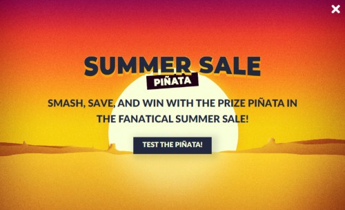 Wyprzedaż Summer Sale w Fanatical. Gry PC do 95% taniej i darmowa Piñata za wydanie 12€!