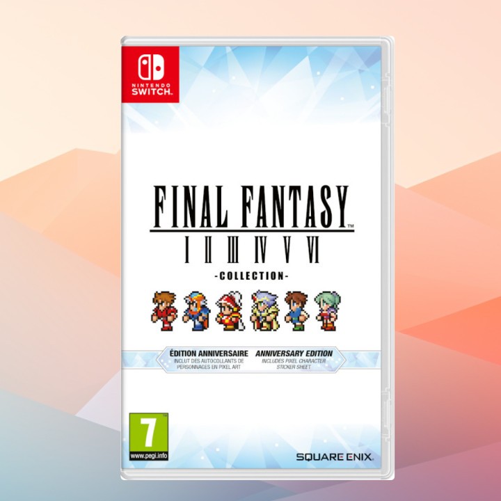 Pudełko Final Fantasy I-VI Collection