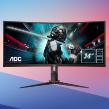 Monitor AOC G2 CU34G2 (34", 3440x1440 px, 100Hz, 1ms, curved)