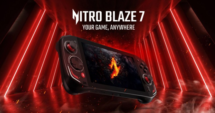 Acer prezentuje konsolę Nitro Blaze 7! Nowy konkurent Steam Decka wspomagany AI