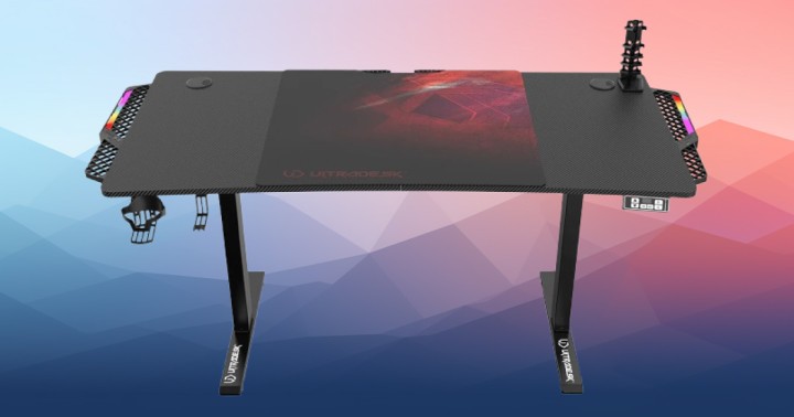 Biurko Ultradesk LEVEL V2 LED RGB z elektryczną regulacją już za 589 zł (zamiast 949 zł) w x-kom