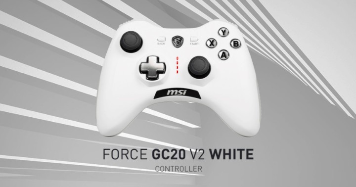 Kontroler MSI Force GC20 V2 rekordowo tanio w Media Expert. Pad do PC za jedyne 69 zł!