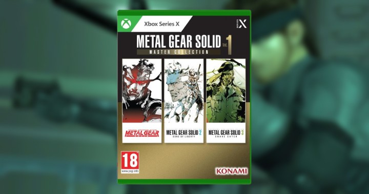 Pudełkowe Metal Gear Solid Master Collection Vol. 1 na Xbox Series X