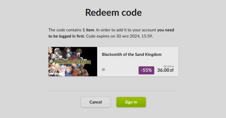 Rekordowo tanie Blacksmith of the Sand Kingdom na PC. Premierowa promocja w GOG.com!