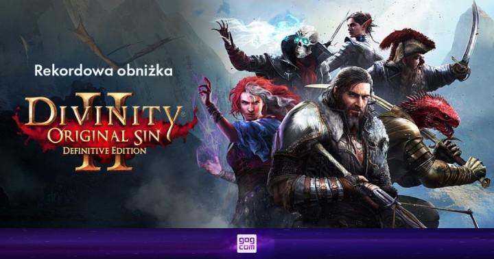 Rekordowo tanie Divinity Original Sin 2 Definitive Edition! Gra dostępna za 40,49 zł w GOG.com