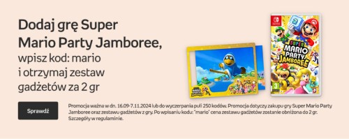 Super Mario Party Jamboree na Nintendo Switch + zestaw gadżetów za 213,91 zł w Empiku