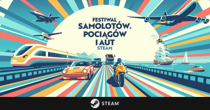 Wyprzedaż Festiwal Samolotów, Pociągów i Aut na Steam. Wybrane gry PC nawet do 90% taniej!