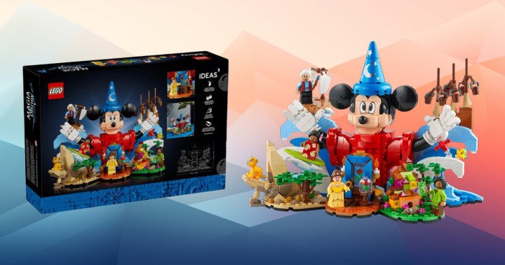Zestaw LEGO Ideas Magia Disneya (1103 elementy) dostępny za 439,99 zł w Sklepie LEGO