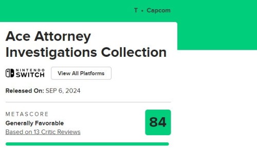 Recenzje Ace Attorney Investigations Collection