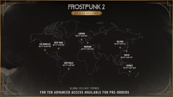 Kiedy Frostpunk 2 Edycja Deluxe wystartuje?