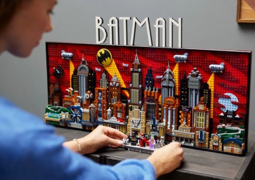 LEGO DC Super Heroes - Batman: Gotham z serialu The Animated Series zbliżenie
