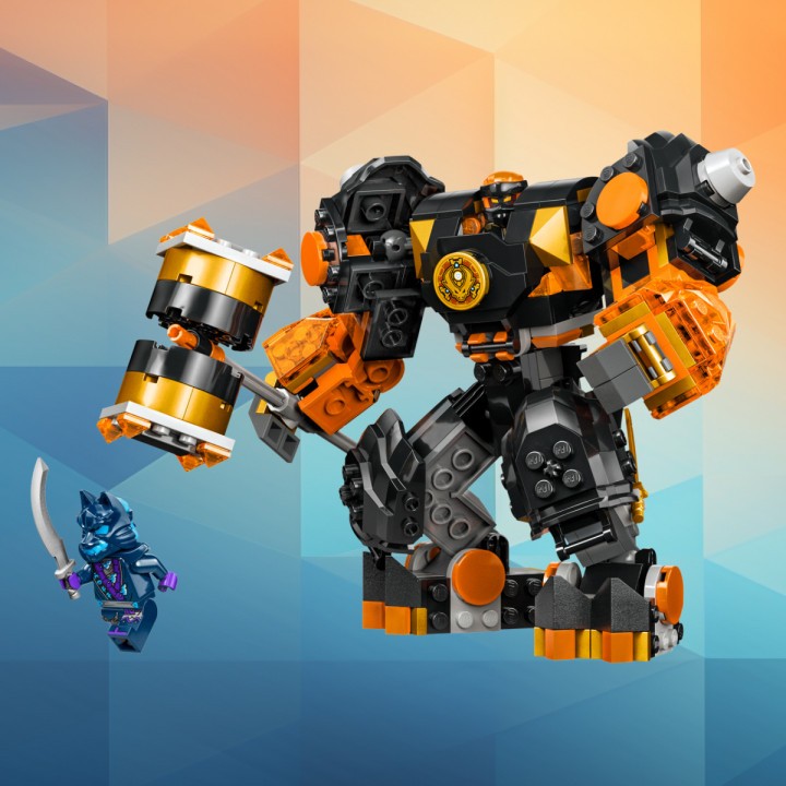 LEGO Ninjago Mech żywiołu Ziemi Cole'a