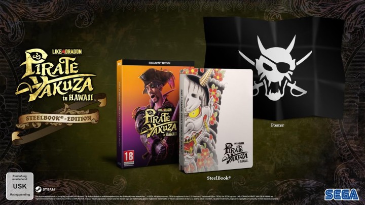 Preorder Like a Dragon Pirate Yakuza in Hawaii