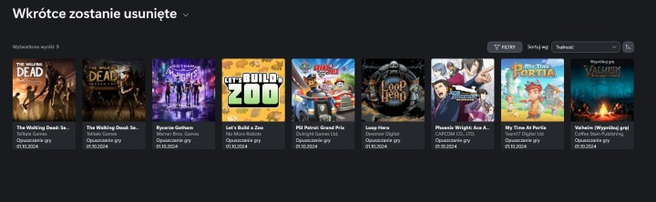 Lista gier usuwanych z Xbox Game Pass we wrześniu 2024