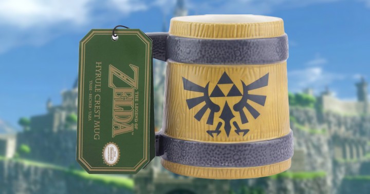 Promocja na The Legend of Zelda Hyrule Crest Mug