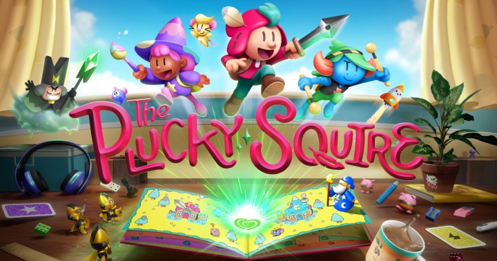 Promocja na The Plucky Squire