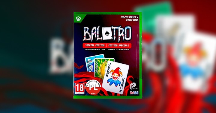 Pudełkowe Balatro Special Edition na konsole Xbox