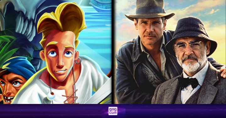 Klasyki od LucasArts tanio w GOG.com. Promocja na gry z serii Indiana Jones i Monkey Island