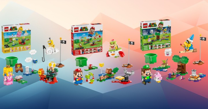Zestawy LEGO Super Mario Przygody z interaktywną figurką