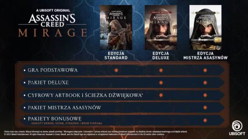 Premiera Assassin's Creed Mirage na Steam! Najnowsza odsłona debiutuje ze zniżką -50%