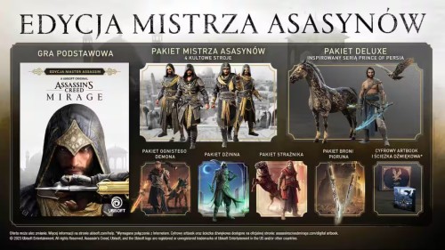 Premiera Assassin's Creed Mirage na Steam! Najnowsza odsłona debiutuje ze zniżką -50%