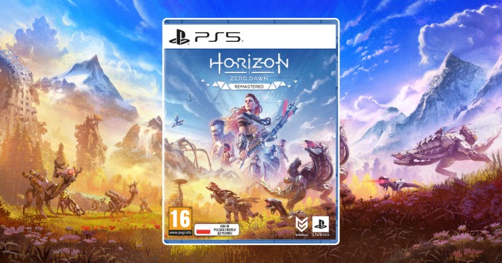 Pudełko Horizon: Zero Dawn Remastered na PS5