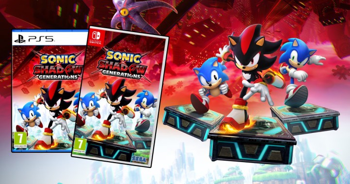 Pudełkowe Sonic X Shadow Generations na PS5 i Switcha już za 158,99 zł w Perfect Blue