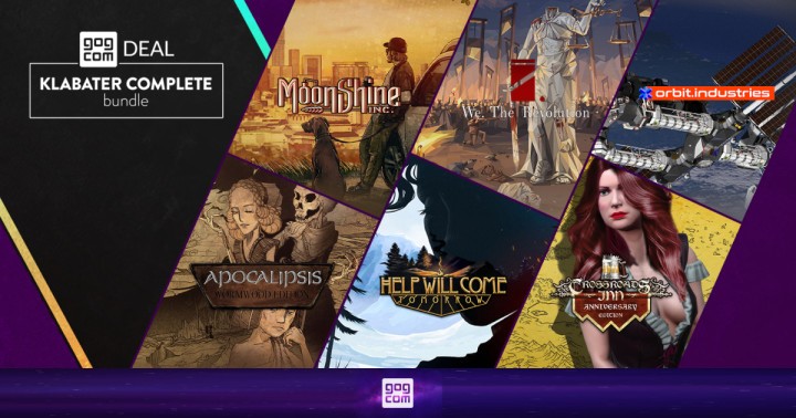 Świetna promocja zestaw Klabater Complete Bundle! 10 gier na PC za 76 zł w GOG.com