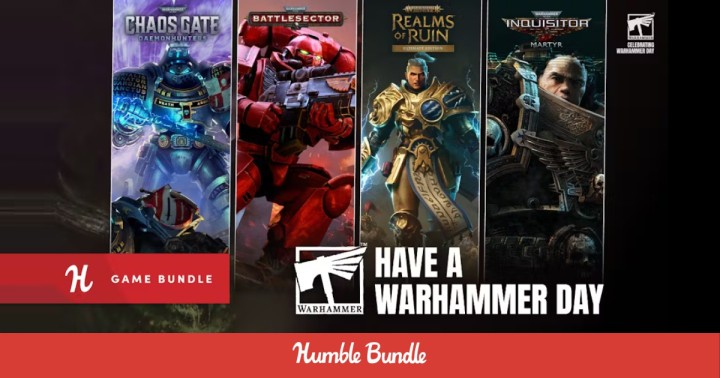 Świętuj Dzień Warhammera z Humble Bundle. Zestaw 7 gier na Steam dostępny za 57 zł!