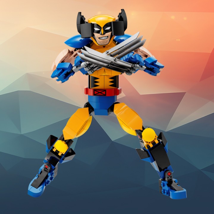 LEGO Marvel Figurka Wolverine'a do zbudowania