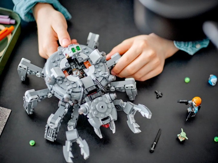 LEGO Star Wars Pajęczy czołg widok z góry