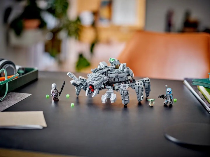 LEGO Star Wars Pajęczy czołg widok ogólny