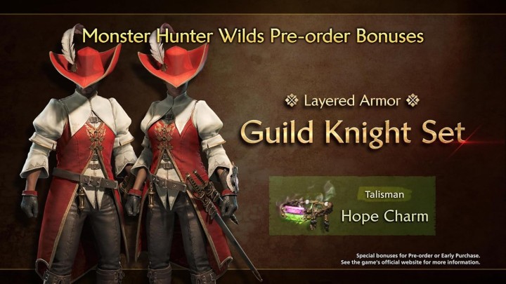 Bonus przedsprzedażowy w Monster Hunter Wilds