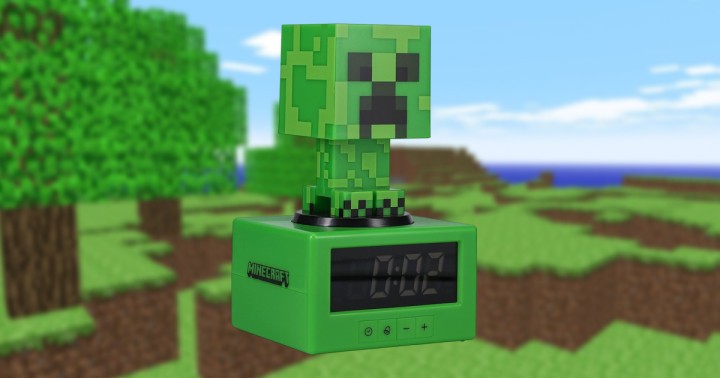 Promocja na budzik Paladone Creeper Minecraft