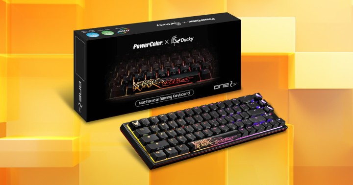Promocja na PowerColor x Ducky One 2 SF Kailh Box