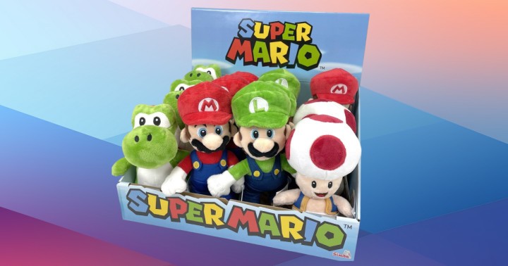 Promocja na pluszaki Super Mario